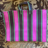 Stitchwallah Bag hot pink/black/lime Stitchwallah Dariwallah Bag Hot Pink/Black/Lime | Dalston clothing