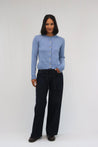 Tatano Knitwear Tatāno Noli Cardi Chambray | Dalston clothing