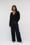 Tatano Knitwear Tatāno Phoebe Cardi Black