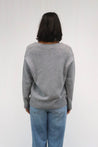 Tatano Knitwear Tatāno Tulia V Neck Smoke