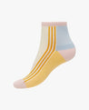 Unmade Copenhagen Hosiery Unmade Copenhagen Nanna Socks Art Rose Yellow | Dalston clothing
