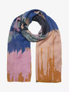 Unmade Copenhagen Scarf blue/rose/brown/black Unmade Copenhagen Moon Scarf Print Blue Rose Brown Black | Dalston clothing