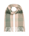 Unmade Copenhagen Scarf Unmade Copenhagen Yvonna Scarf forest green grey  | Dalston clothing