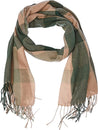 Unmade Copenhagen Scarf Unmade Copenhagen Yvonna Scarf forest green grey  | Dalston clothing