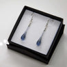 Wearing Glass Jewellery Wearing Glass Ear drops Sky Blue | Dalston clothing