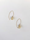 within.jewellery Jewellery citrine within. Raw Citrine Drop Earrings | Dalston clothing