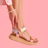 Woden shoes Woden Line Sandal Butter Multi