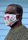 Dalston Face Mask summer pansy Mens face Mask Summer Pansy