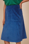 Dalston General Dalston Sara Skirt Blue Cord