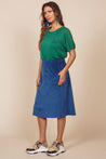 Dalston General Dalston Sara Skirt Blue Cord