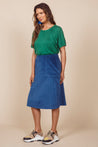 Dalston General Dalston Sara Skirt Blue Cord