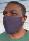 Dalston General navy Mens Face Mask Navy/Tropical