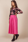 Dalston skirt Dalston Sapphire Skirt Pink Linen
