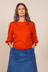 Dalston top Dalston Jeannie Sweatshirt  Persimmon