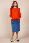 Dalston top Dalston Jeannie Sweatshirt  Persimmon