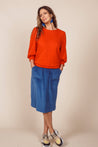 Dalston top Dalston Jeannie Sweatshirt  Persimmon