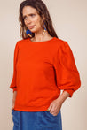 Dalston top Dalston Jeannie Sweatshirt  Persimmon