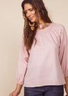 Dalston top Dalston Sophie Top Blush Check