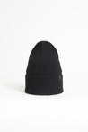 Dinadi Hat black Dinadi Merino Handknit  Rib Hat Black| Dalston clothing