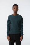 Dinadi Knitwear Dinadi Merino Unisex Sweater Dragonfly Green | Dalston clothing
