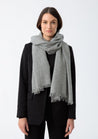 Dinadi Scarf flint grey Dinadi Merino Woven Scarf Flint Grey | Dalston clothing