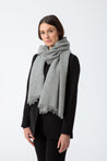 Dinadi Scarf flint grey Dinadi Merino Woven Scarf Flint Grey | Dalston clothing