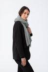 Dinadi Scarf flint grey Dinadi Merino Woven Scarf Flint Grey | Dalston clothing
