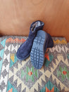 Emporio Italia shoes Camosocio Blu Furlined Boots