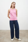 Kowtow top Kowtow Racer Back Singlet Peony  | Dalston clothing