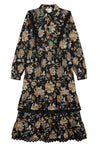 Leon & Harper dress Leon & Harper Raphia Dress Mahatma Print | Dalston Clothing