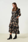 Leon & Harper dress Leon & Harper Raphia Dress Mahatma Print | Dalston Clothing