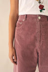 Leon & Harper pant Leon & Harper Pandore Plain trousers Pink | Dalston clothingre Plain trousers Pink