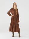Nice Things dress Nice Things Button Fern Midi  Dress | Dalston clothing