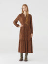Nice Things dress Nice Things Button Fern Midi  Dress | Dalston clothing
