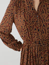Nice Things dress Nice Things Button Fern Midi  Dress | Dalston clothing