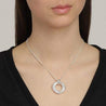 Pilgrim Jewellery Jewellery silver plated Skuld Pi necklace