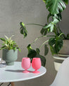 Porter Green Homeware blush/light coral stemm Unbreakable wine glasses Chiba | Dalston clothing