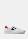 Tretorn shoes Tretorn Court Clay Trainers White/Navy/Red |  Dalston clothing