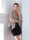 WISH The Label top Horizon Tie Blouse